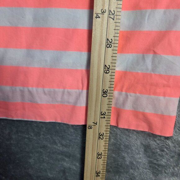 Lilly Pulitzer Dress Womens 0 Delia Sunrise Orange Stripe Wildflower Shift - Picture 11 of 11